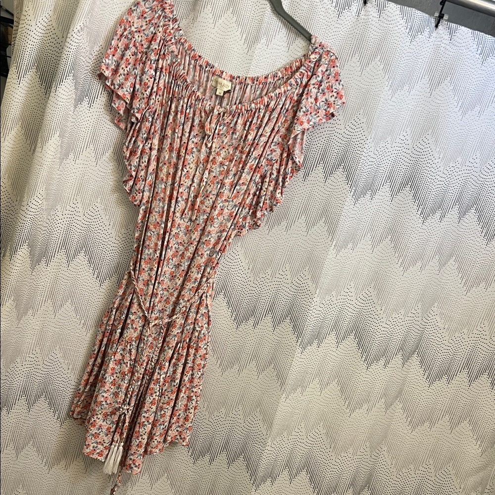 Floral Off-Shoulder Romper